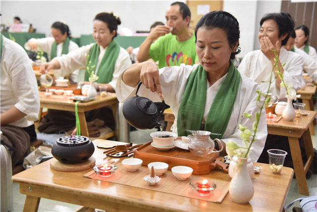 禅修茶道初级讲习班品茶品心课程