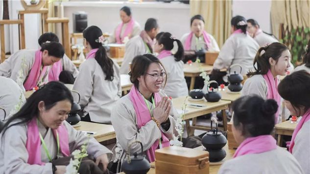 正觉寺｜三班同开春意浓 禅茶朵朵次第开