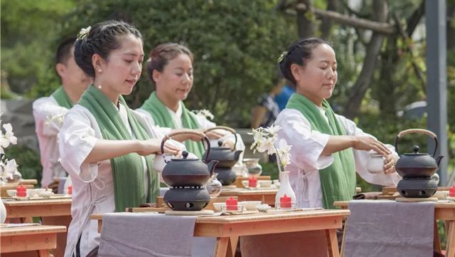 淄博｜别样端午 共赏瑜伽节上的禅茶文化