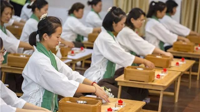 禅修茶道初级讲习班开班