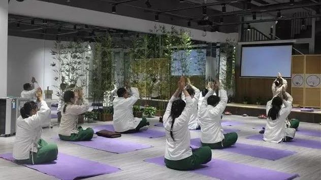 身、息、心的融合——茶道瑜伽上海开班圆满