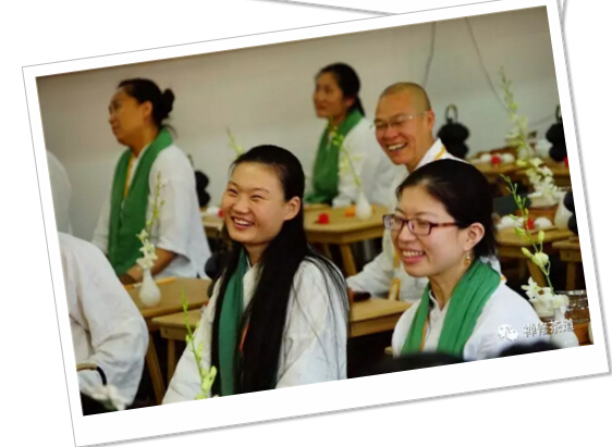 禅修茶道中级班学员